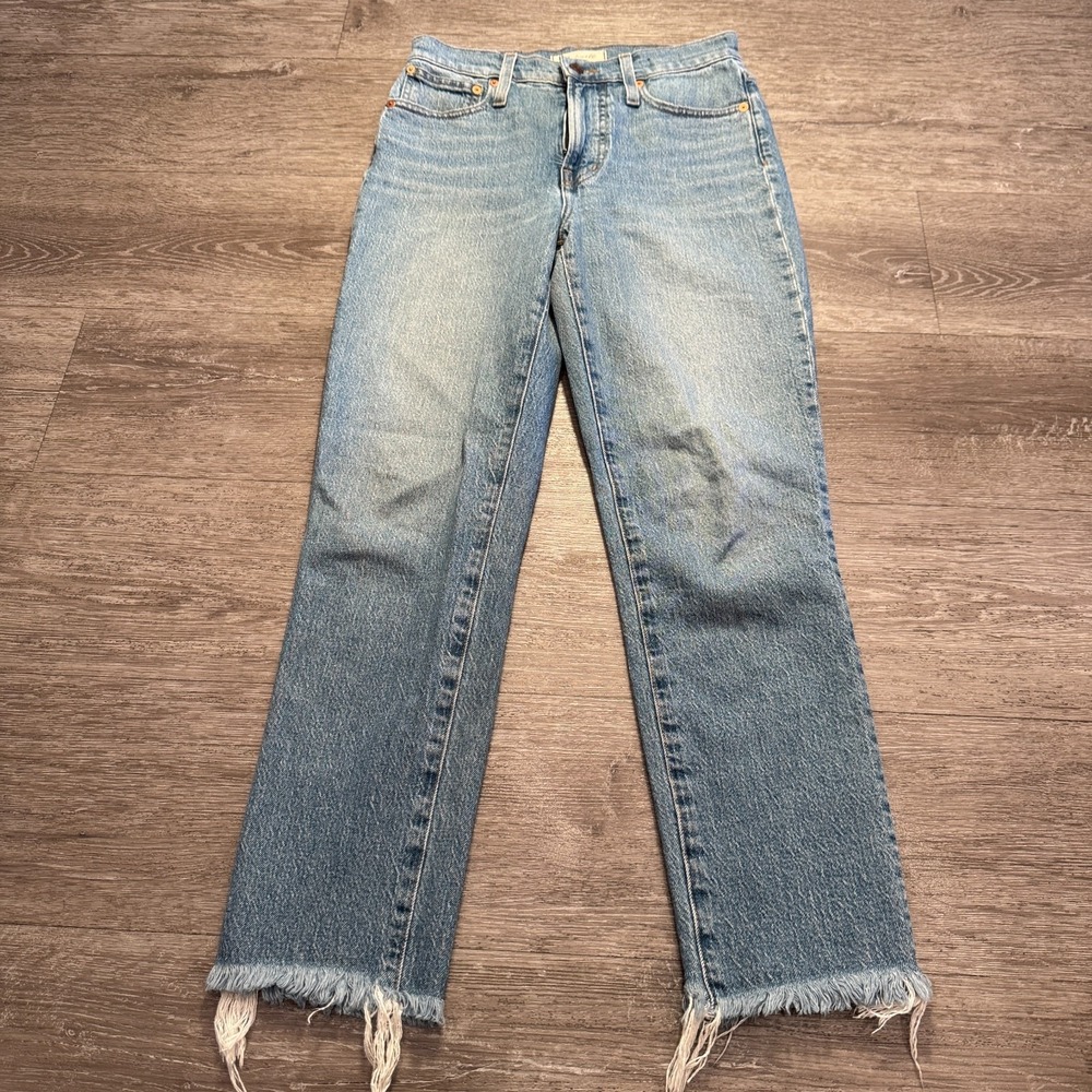 Madewell Jeans Womens 25 Blue Denim Cotton The Perfect Vintage Jean High Rise